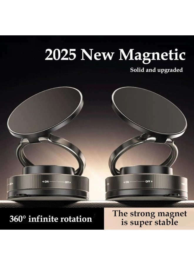 360-degree magnetic mobile phone holder, foldable hands-free magnetic mobile phone holder, multi-functional suction mobile phone holder for smooth surfaces, mirrors, gyms, showers, and indoors - Image 5